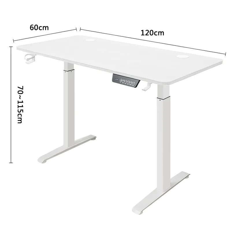 Bureau Électrique Ajustable en Hauteur - Standing Desk Premium Assis-Debout pour Gaming & Productivité
