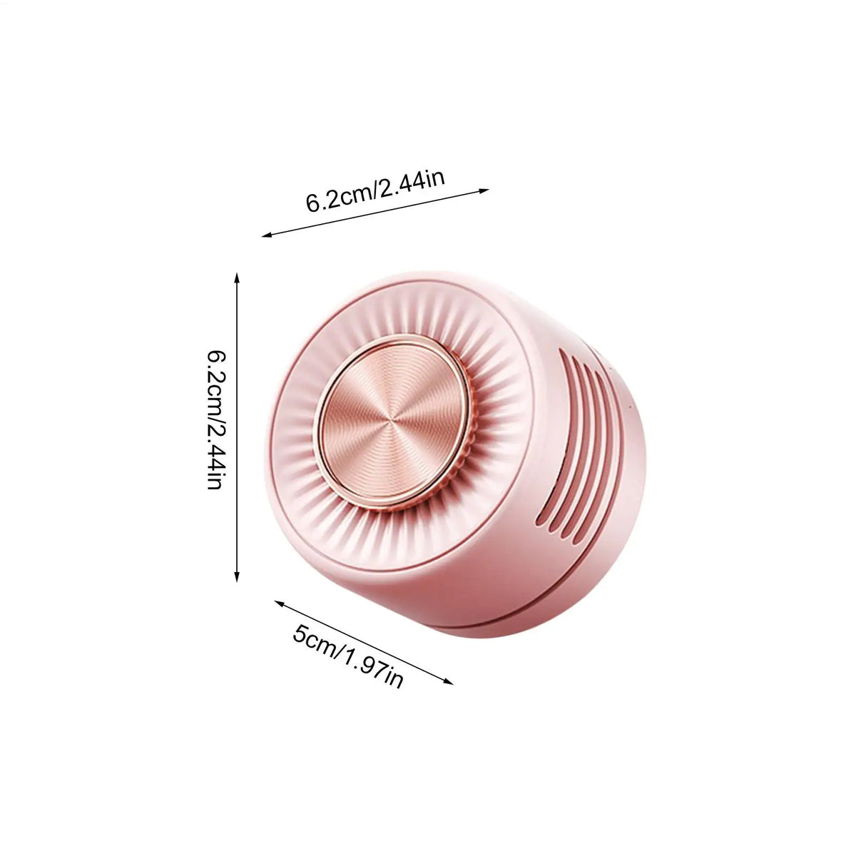 Skaire Mini ventilateur rechargeable à clip – 3 vitesses et rotation 360°