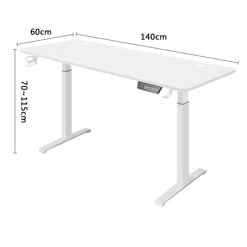 Bureau Électrique Ajustable en Hauteur - Standing Desk Premium Assis-Debout pour Gaming & Productivité