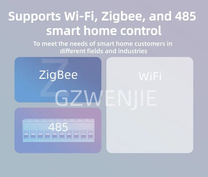 Skaire Écran de contrôle mural intelligent F8/F10 – Tuya, Wi‑Fi et Bluetooth