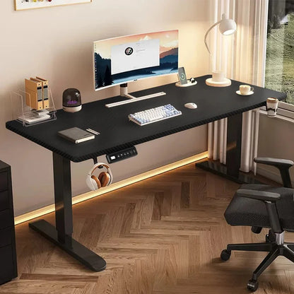 Bureau Électrique Ajustable en Hauteur - Standing Desk Premium Assis-Debout pour Gaming & Productivité