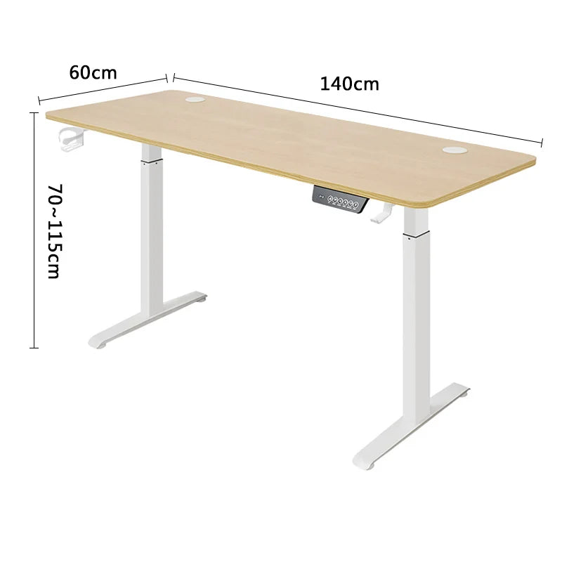 Bureau Électrique Ajustable en Hauteur - Standing Desk Premium Assis-Debout pour Gaming & Productivité