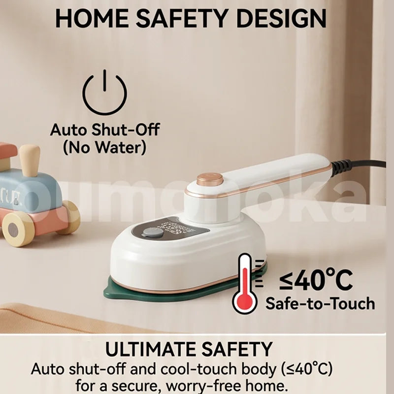 Skaire Mini fer à repasser pliable avec brumisation – Format voyage