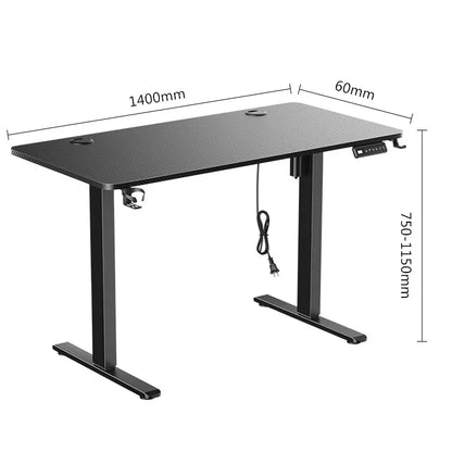 Bureau Électrique Ajustable en Hauteur - Standing Desk Premium Assis-Debout pour Gaming & Productivité