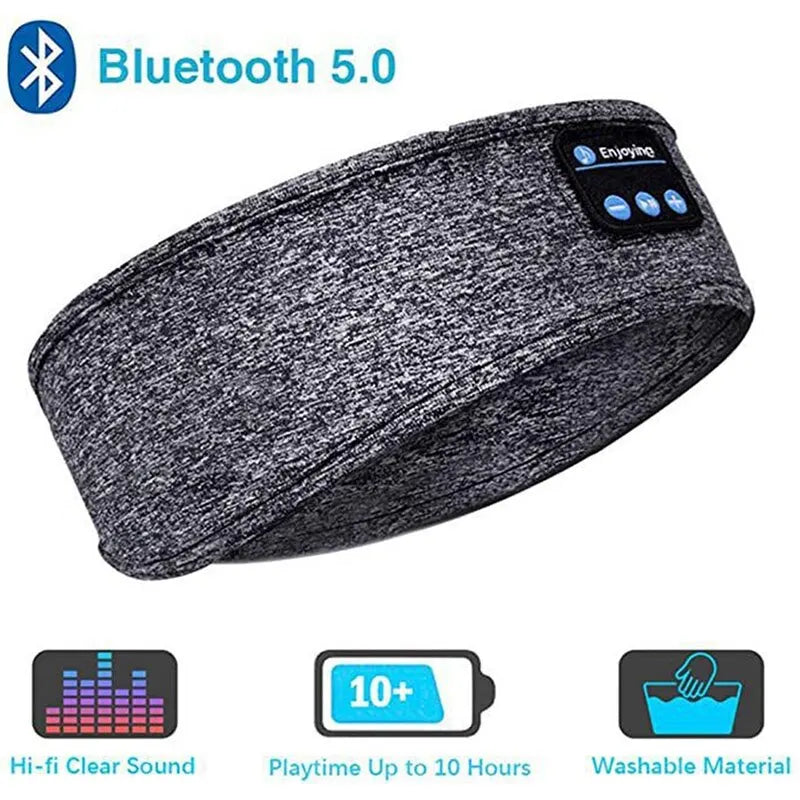 Skaire Bandeau audio Bluetooth 5.0 – Sommeil et sport