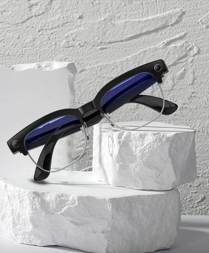 Skaire Lunettes intelligentes IA W630 – Caméra 8 MP et traduction multilingue