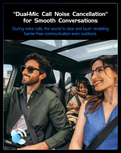 Skaire Lunettes intelligentes IA W630 – Caméra 8 MP et traduction multilingue