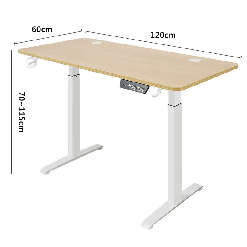 Bureau Électrique Ajustable en Hauteur - Standing Desk Premium Assis-Debout pour Gaming & Productivité
